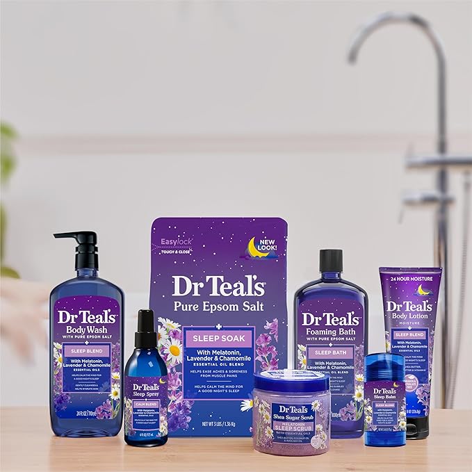 Dr Teal's Pure Epsom Salt Soak, Sleep Blend - Image 10