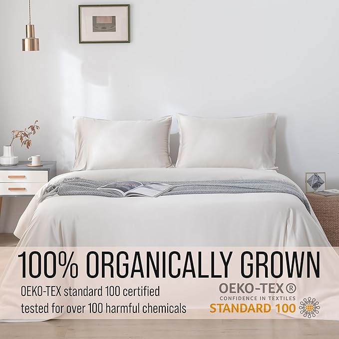 Bella Coterie | Luxury Bamboo Viscose Standard Size Pillowcase Set | 100% - Image 4