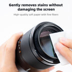 400 Count Lens Wipes for Eyeglasses, Eye Glasses Cleaner Wipes Pre-moistened Individually Wrapped Sracth-Free Streak-Free Eyeglass Cleaning Wipes for Camera Lens, Sunglass, Goggles