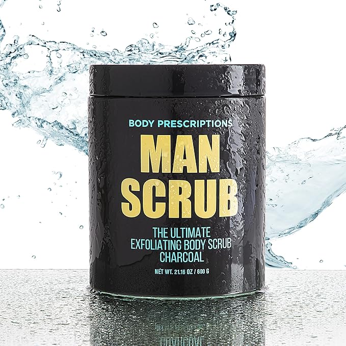 Body Prescriptions Men’s Exfoliating Body Scrub – Ultimate Skin Cleansing Wash - Image 5