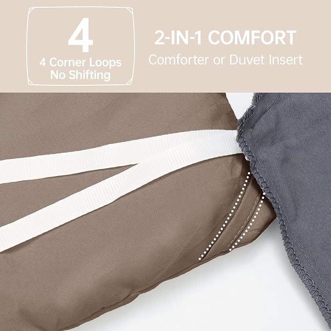 MUXHOMO Queen Comforter Set, All Season Ultra Soft Down Alternative Bedding - Image 6