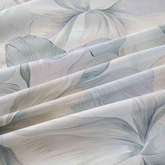 OAITE Duvet Cover Set Twin Size Floral Pattern Ultra Soft 100% Cotton Duvet - Image 6
