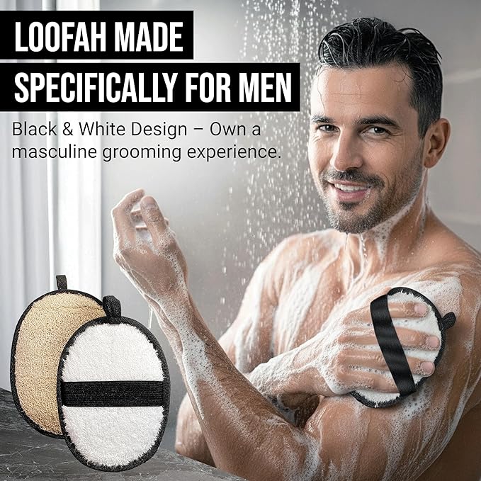 Natural Loofah Shower Body Scrubber - Image 6