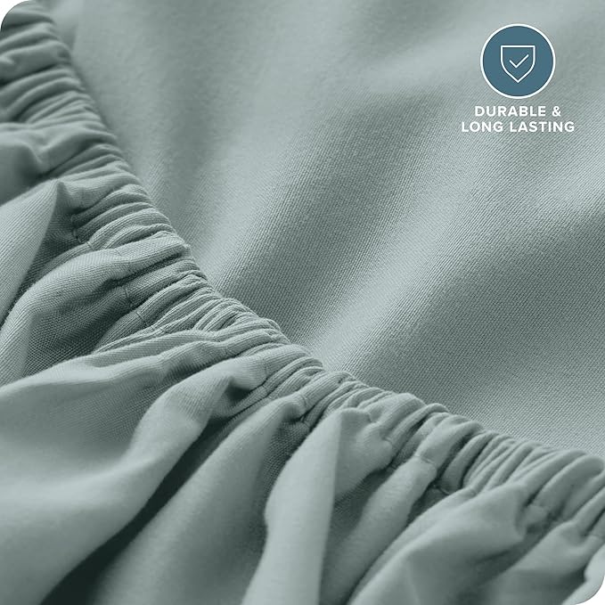 Bare Home Fitted Bottom Sheet King Size - Image 5