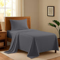 100% Egyptian Cotton Twin Bed Sheets Set by AshtonSheets