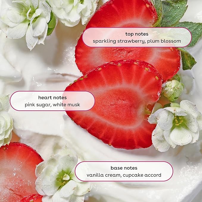eos Cashmere Body Wash – Strawberry Dreams, Moisturizing Body Wash, Creamy Gel - Image 3