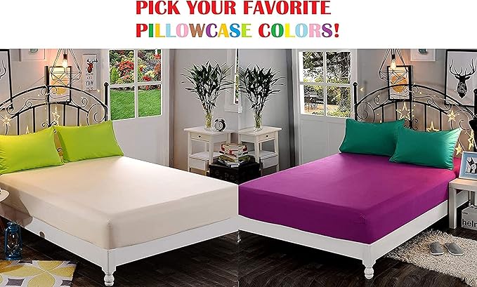 Elegant Comfort 1500 Premium Hotel Quality 1-Piece Fitted Sheet, Softest - Image 5