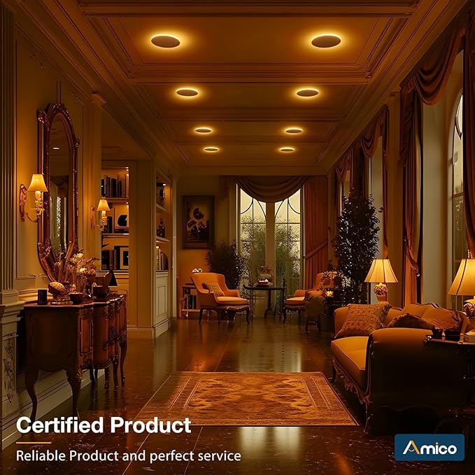 Amico 6 Pack 6 Inch 5CCT LED Recessed Ceiling Light - Image 7