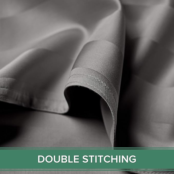 Pure Bamboo King Sheets, Genuine 100% Organic Viscose Derived from Bamboo Bed - Image 6