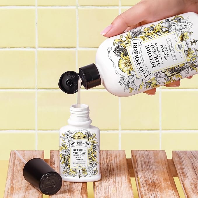 Poo-Pourri Before-You-Go Toilet Spray, Fresh Air, 4 Fl Oz, Bathroom Odor - Image 12