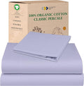 California Design Den Soft 100% Organic Cotton Bed Sheets Twin XL Size Set by CaliforniaDesignDen