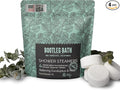 Shower Steamers Aromatherapy Eucalyptus and Mint 4 Pack, 100% Pure Essential Oil by BOOTLEGBATH