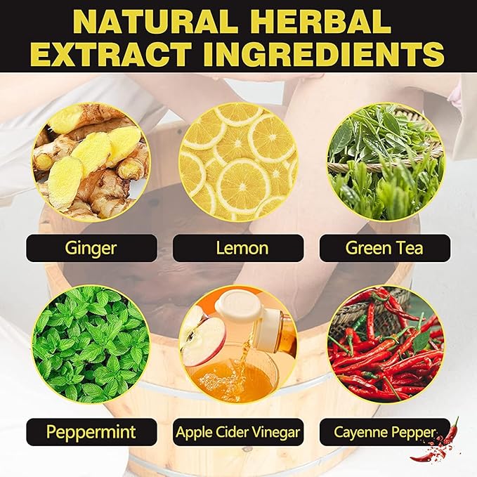25Pcs Herbal Detox Cleansing Foot Soak Beads, Herbal Detox and Shaping Foot - Image 4