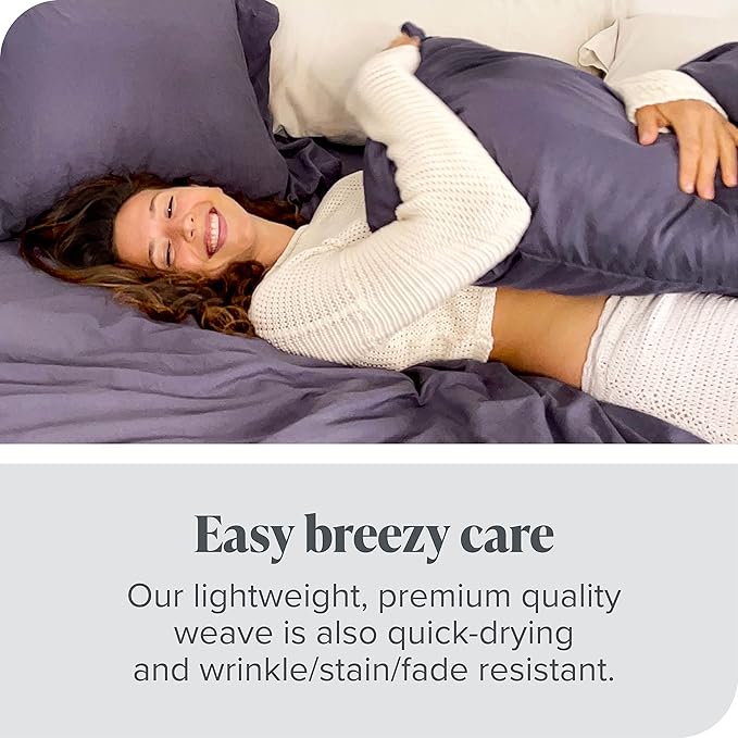 Bare Home Microfiber King Size Pillowcases - Image 8