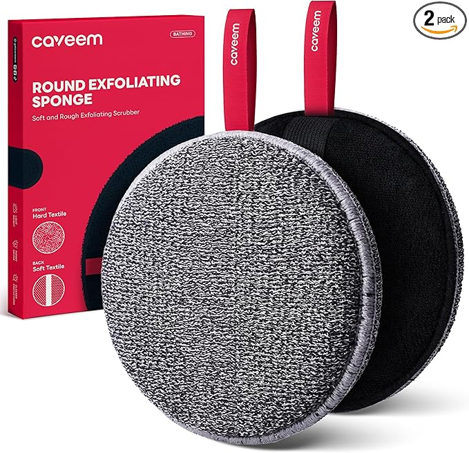 Caveem Exfoliating Body Scrubber, Bath and Body Scrub Buffer, Body Exfoliator by Caveem