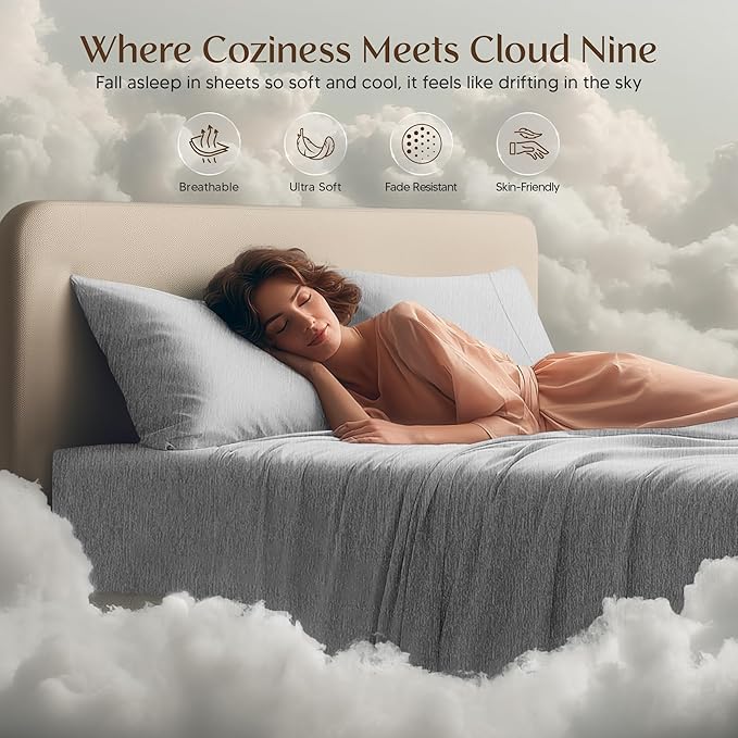Utopia Bedding King Size Sheet Set – 4 Piece Bed Sheets, Soft and Breathable - Image 6