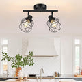 Baocuz 2-Lights Kitchen Light Fixtures Ceiling Mount, Adjustable Semi Flush by Baocuz