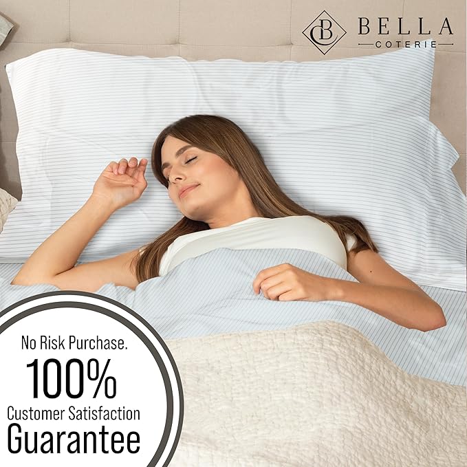 Bella Coterie | Luxury Bamboo Viscose King Size Pillowcase Set | 100% - Image 5