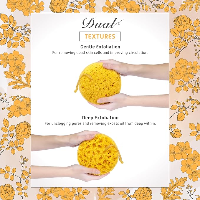Spongentle Loofah Sponge for Shower and Bathing, Bath Sponge - Image 2