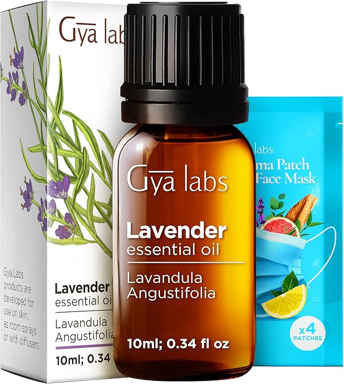 100% Pure Lavender Essential Oil by GyaLabs