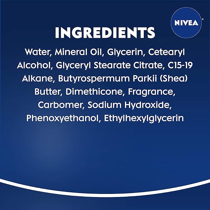 NIVEA Shea Daily Moisture Body Lotion 6.8 fl. oz. Bottle - Image 5