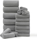 Hailea 18 Piece Family Bath Towel Set Include 6 Bath Towels, 6 Hand Towels and by Hailea