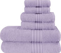 BOUTIQUO 6 Pack Cotton Towel Set, Contains 2 Bath Towels 28x55 inch, 2 Hand by BOUTIQUO