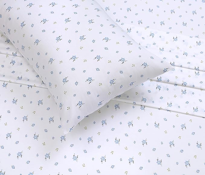 RUVANTI 100% Cotton Sheets – King Size Percale Bedding, Cooling & Breathable - Image 4
