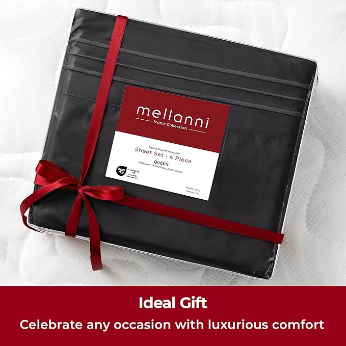 Mellanni Extra Deep California King Sheets - Image 9