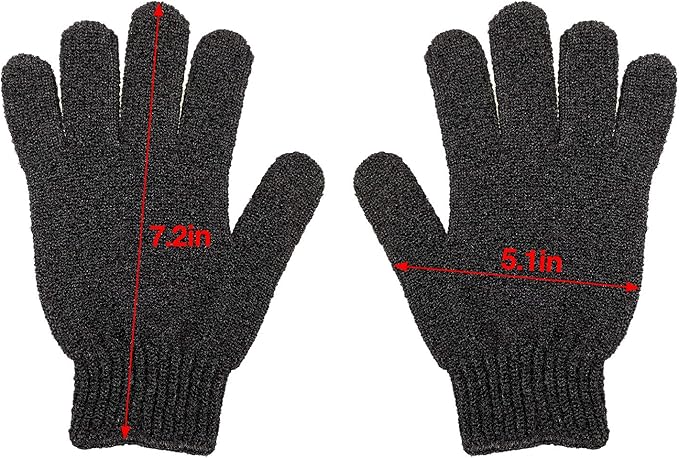 6Pairs Exfoliating Gloves - Image 7