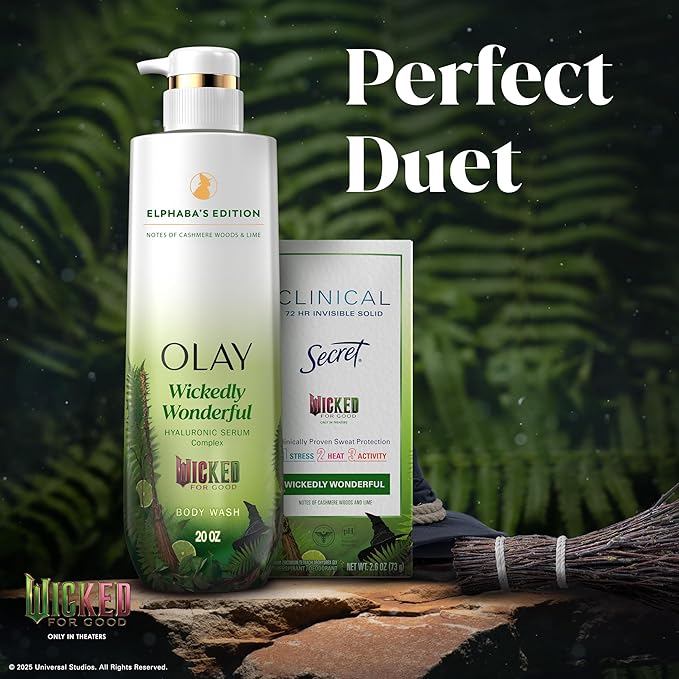 Olay Body Wash for Women, Wickedly Wonderful Elphaba’s Edition, Intensely - Image 11