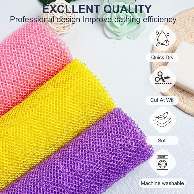 African Net Sponge African Exfoliating Net African Bath Sponge African - Image 2