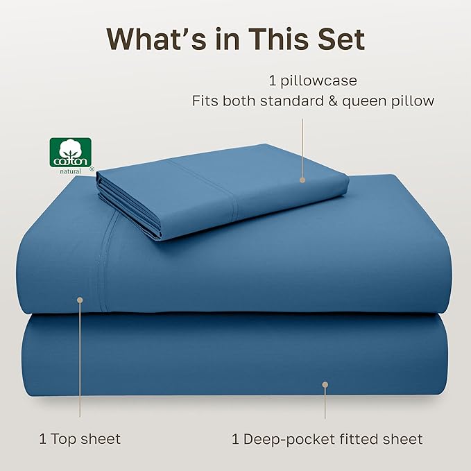 California Design Den Extra Long Twin Sheets Set - Image 4