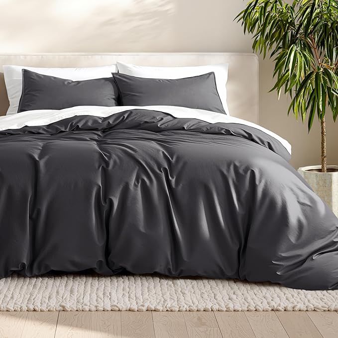 Bare Home Bedding Duvet Cover Queen Size by BareHome
