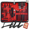 WOAMA 30-Piece Manicure Set Pedicure Kit Professional Nail Clipper Set by WOAMA
