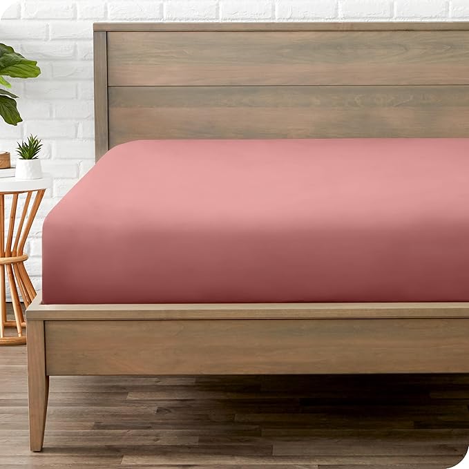 Bare Home Fitted Bottom Sheet King Size by BareHome