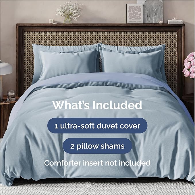 Duvet Cover Cal King Size Set - Image 2