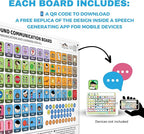 Weather-Proof Aluminum School Playground Communication Board for Autism - Outdoor Inclusive Communication Aid, Lightweight & Durable for Autism & Inclusive Play