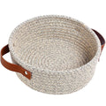 ABenkle Small Storage Basket, Mini Cotton Rope Storage Bin, Cute Tiny Shelf by ABenkle