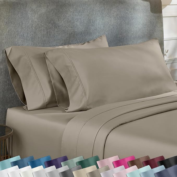 California Design Den Standard Queen Size Pillowcase Set by CaliforniaDesignDen