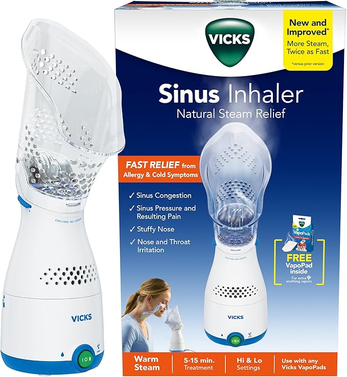 Vicks Sinus Inhaler, Plug-in Non-Medicated Steam Inhaler by VicksDevices