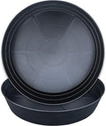 LWALRS Plant Saucer 12 Inch 2 Pack 10 12 14 16 18 20 25, Plastic Plant Trays by LWALRS