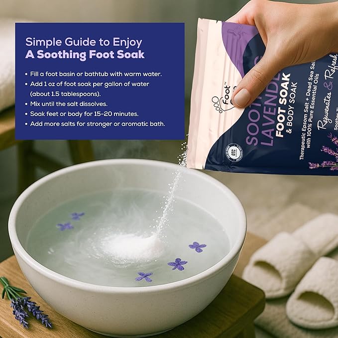 FOOT CURE Soothing Lavender Foot Soak - Image 7