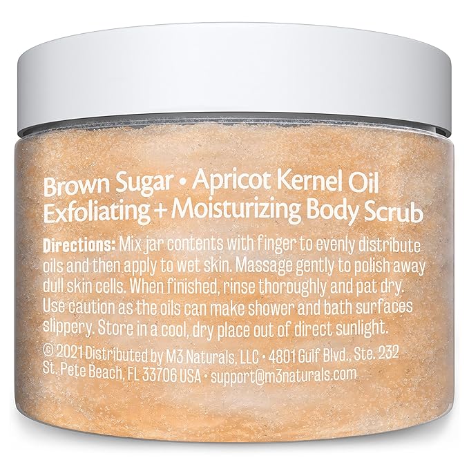 Brown Sugar Scrub Face Foot & Body Exfoliator Infused - Image 2
