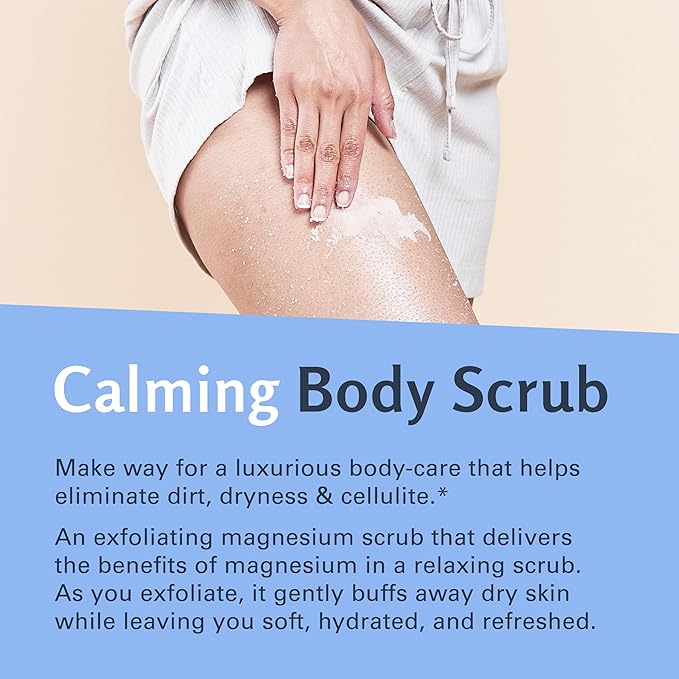 Magnesium Body Scrub for Sore Muscles, Exfoliation & Relaxation | Calming & - Image 4
