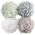 BTYMS Bath Sponge Shower Loofahs 60g Mesh Pouf Bath Scrunchies Body Wash Puff by BTYMS