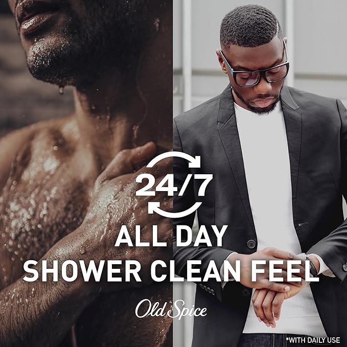 Old Spice Refreshing Body Wash for Men, 3X Defense, 24/7 Shower Fresh - Image 4