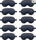 10 Pack Sleep Mask, Silk Eye Mask, by QISEQIRO