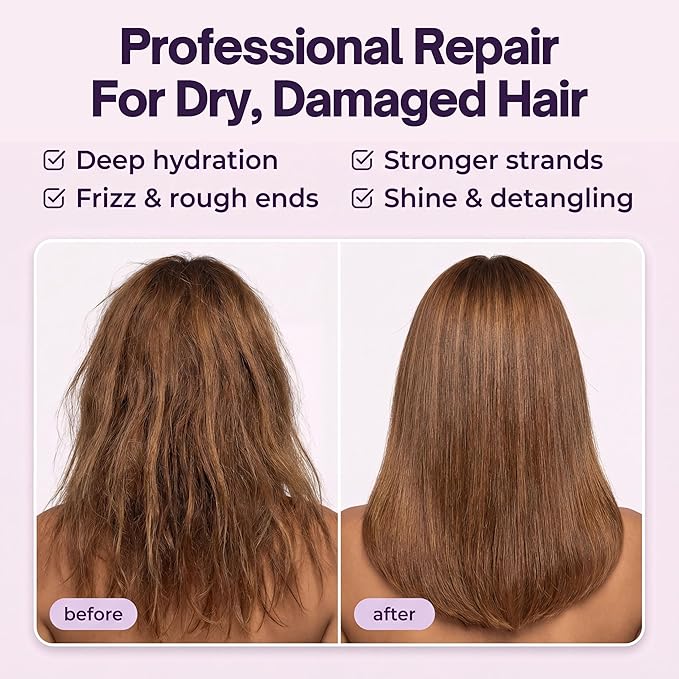 sohl-I.D. Hair Mask for Dry & Damaged Hair – Deep Conditioning Repair Treatment - Image 5