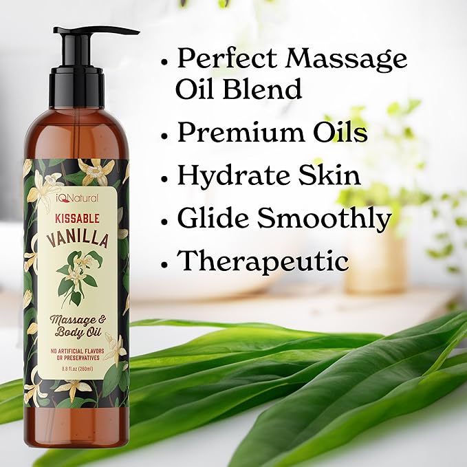 Fractionated Coconut Oil for Skin, Edible Massage Oils for Date Night, Oil for - Image 4